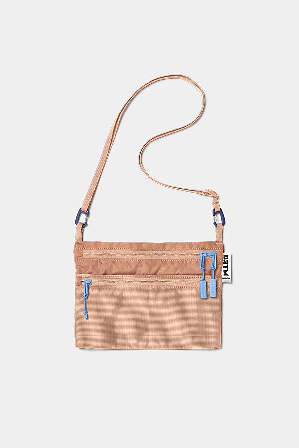 Baboon To The Moon Rectangle Sacoche Bag In Desert Brown