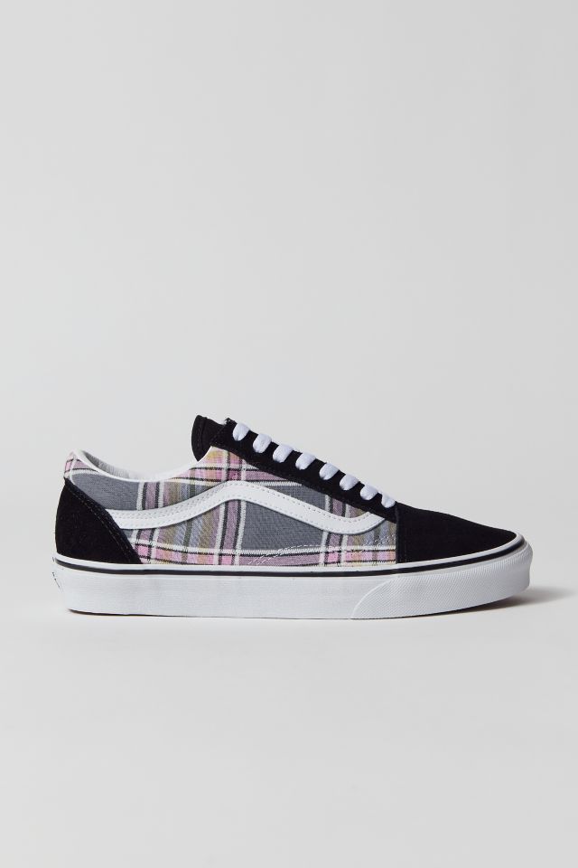 Plaid mix best sale old skool shoes