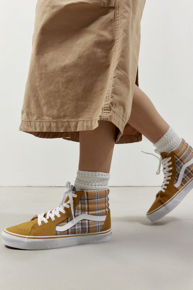 Vans sk8 2024 hi plaid