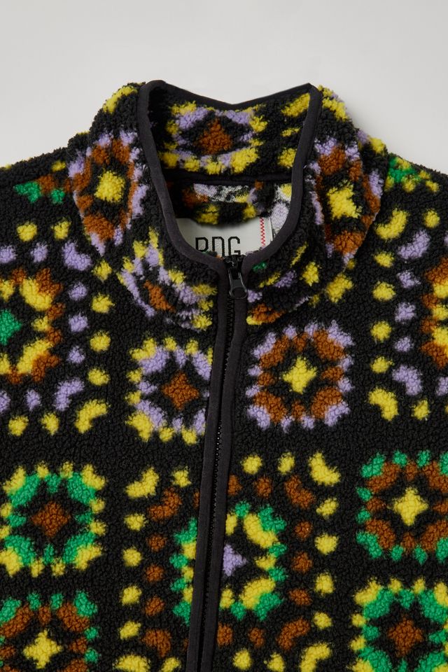 BDG Yosemite Half-Zip Pile Fleece Sweatshirt #4