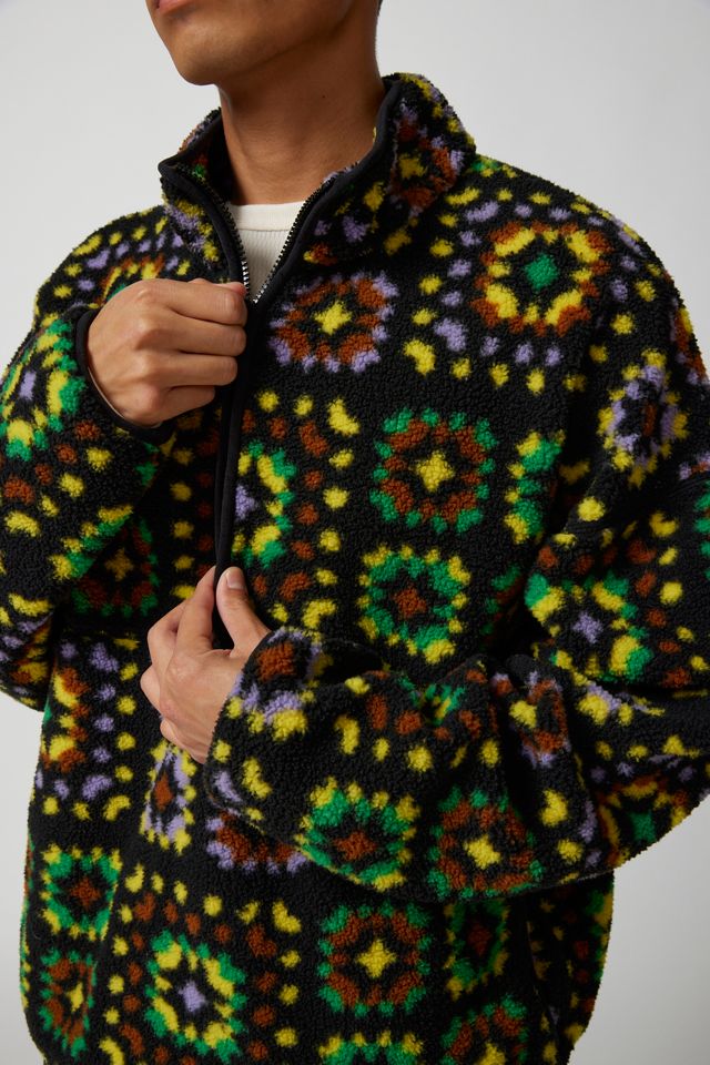 BDG Yosemite Half-Zip Pile Fleece Sweatshirt #5