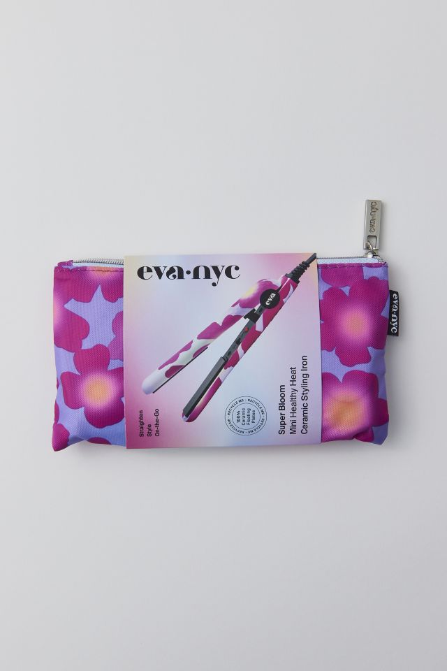 Eva Nyc Mini Healthy Heat Ceramic Styling Iron + Bag