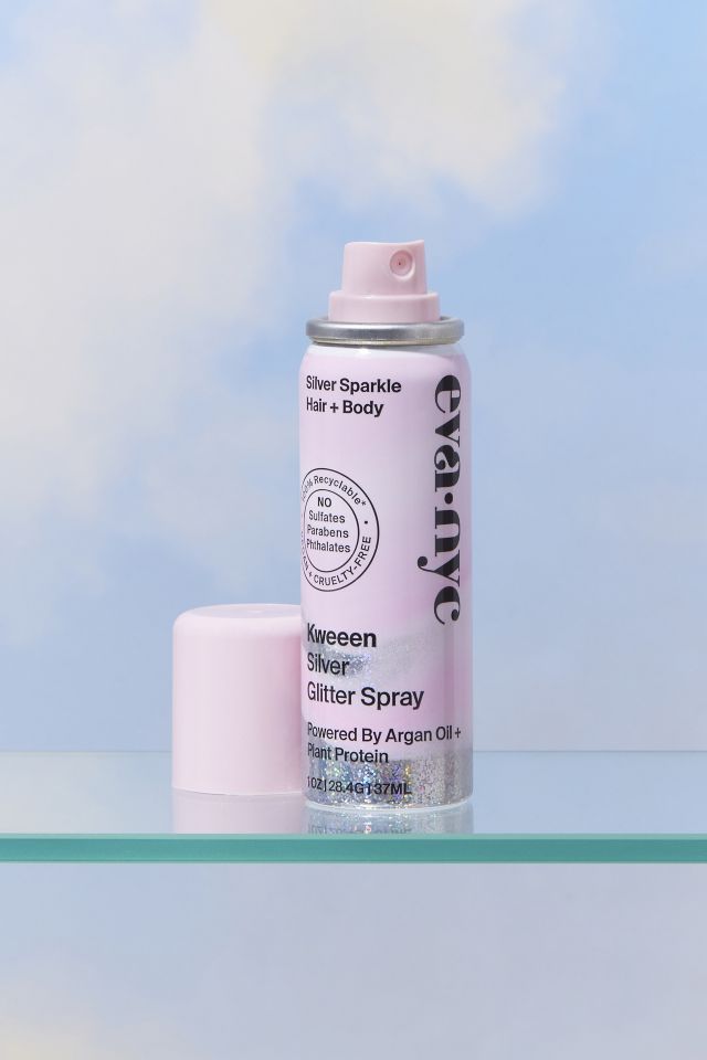 Kweeen Silver Glitter Spray