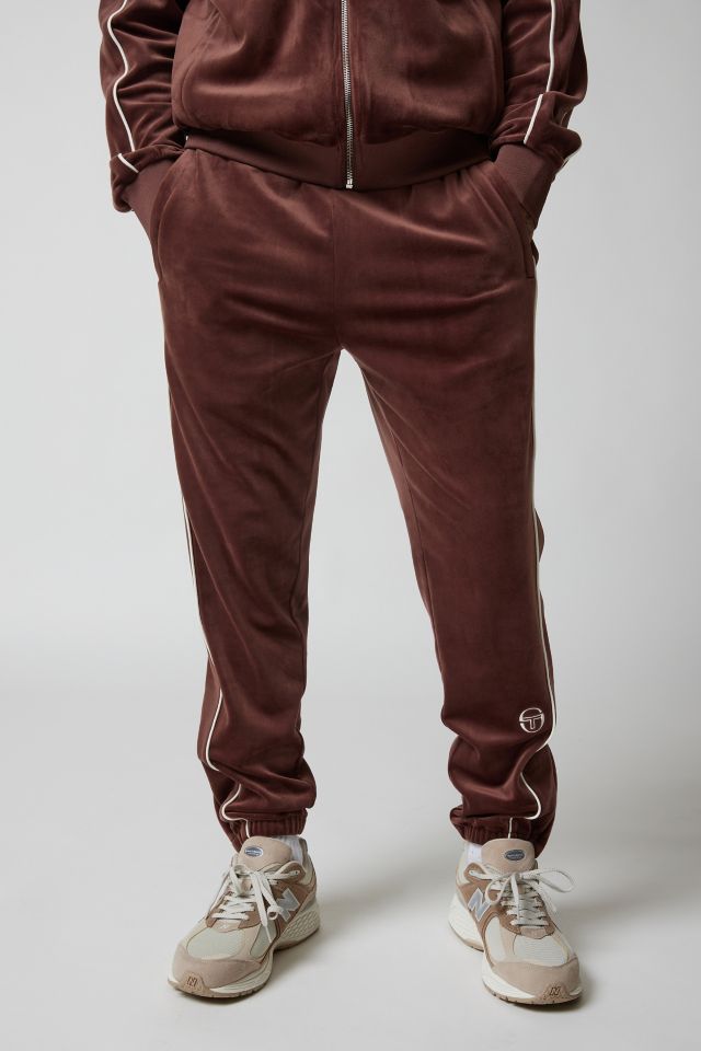 Velour tracksuit bottoms discount mens