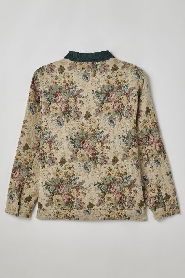 Tapestry Jacket W/floral Pattern