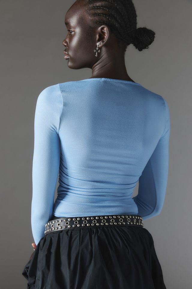 Silence + Noise Victoria Long Sleeve Top #3