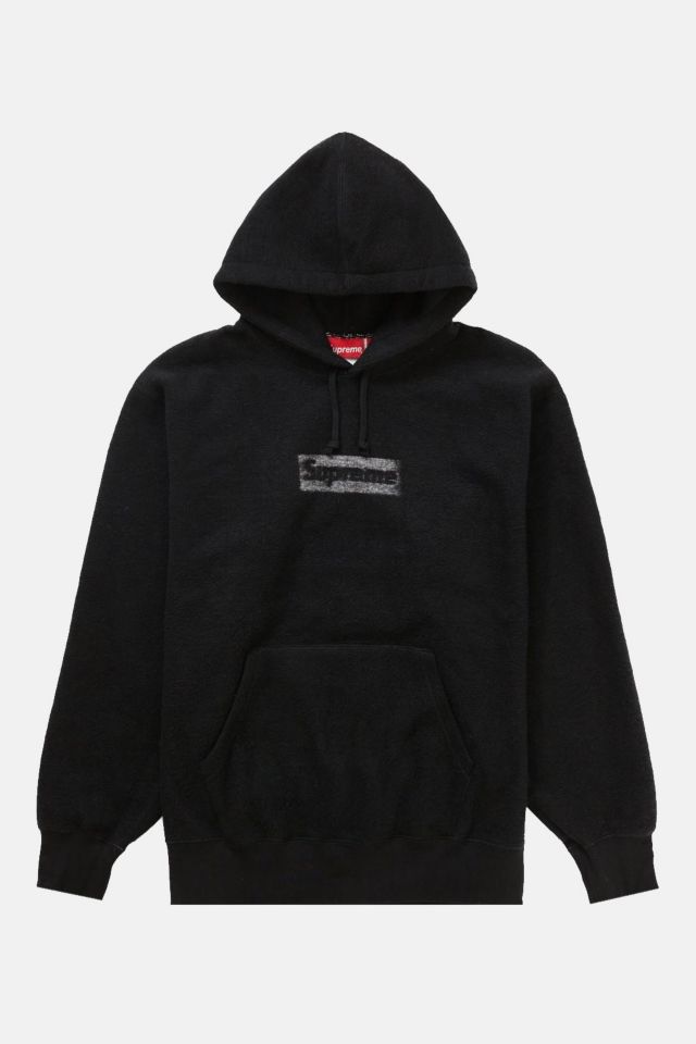 supreme inside out box logo hooded L