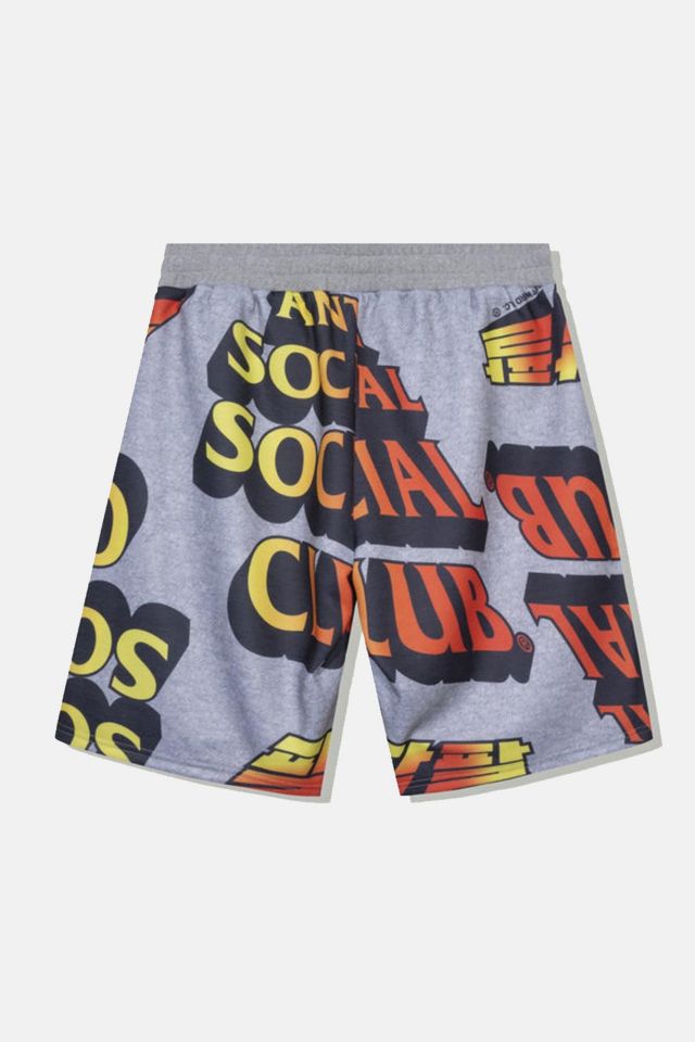 Anti Social Social Club Whisped Terry Fleece Shorts