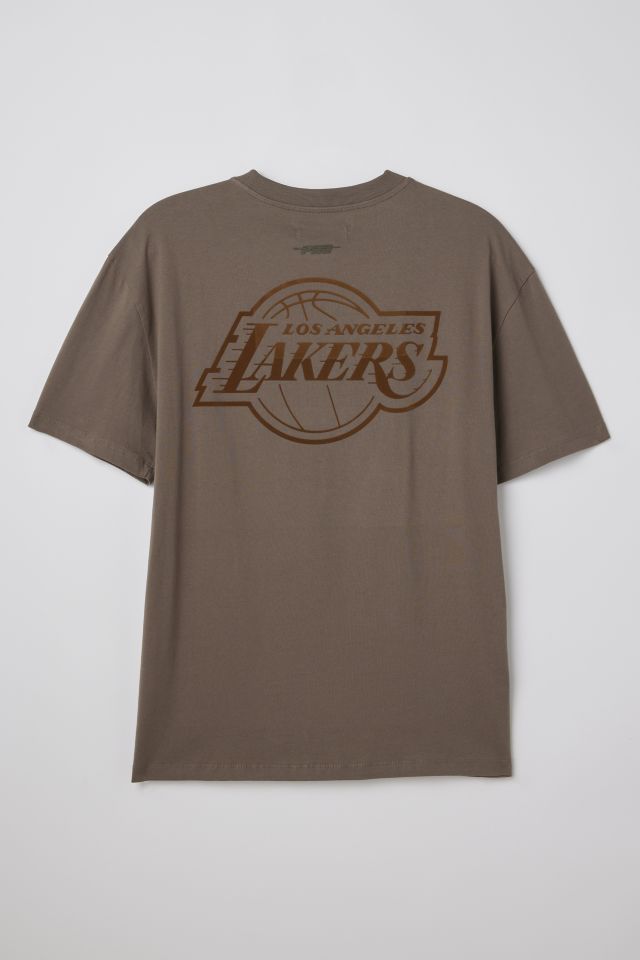 round-neck OLD SCHOOL NBA T SHIRT LAKERS LOS ANGELES