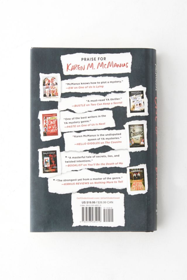 One Of Us Is Back By Karen M. McManus #2