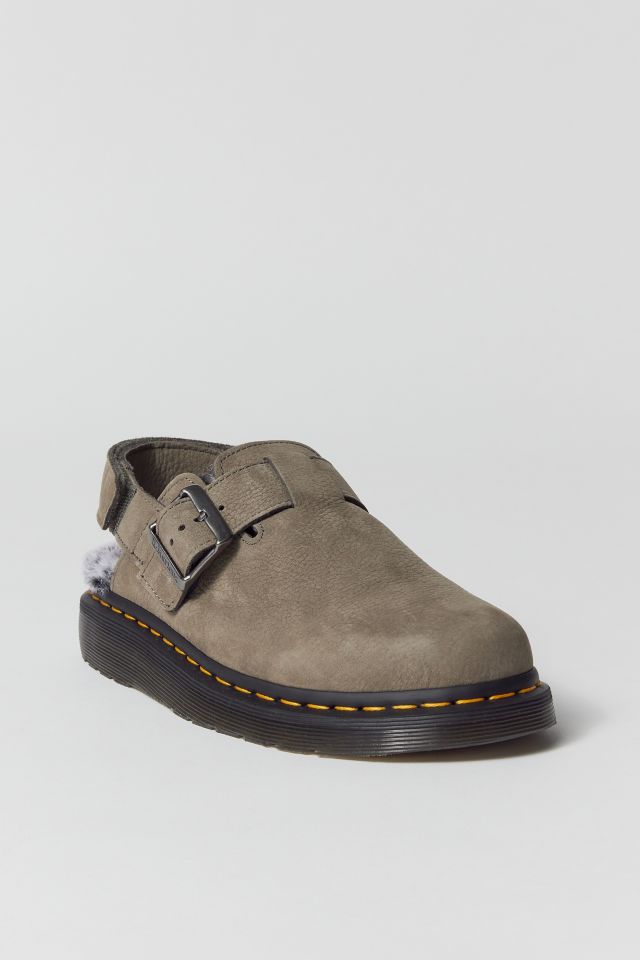 Mule à bride arrière et doublure en fausse fourrure Jorge II Dr. Martens #1