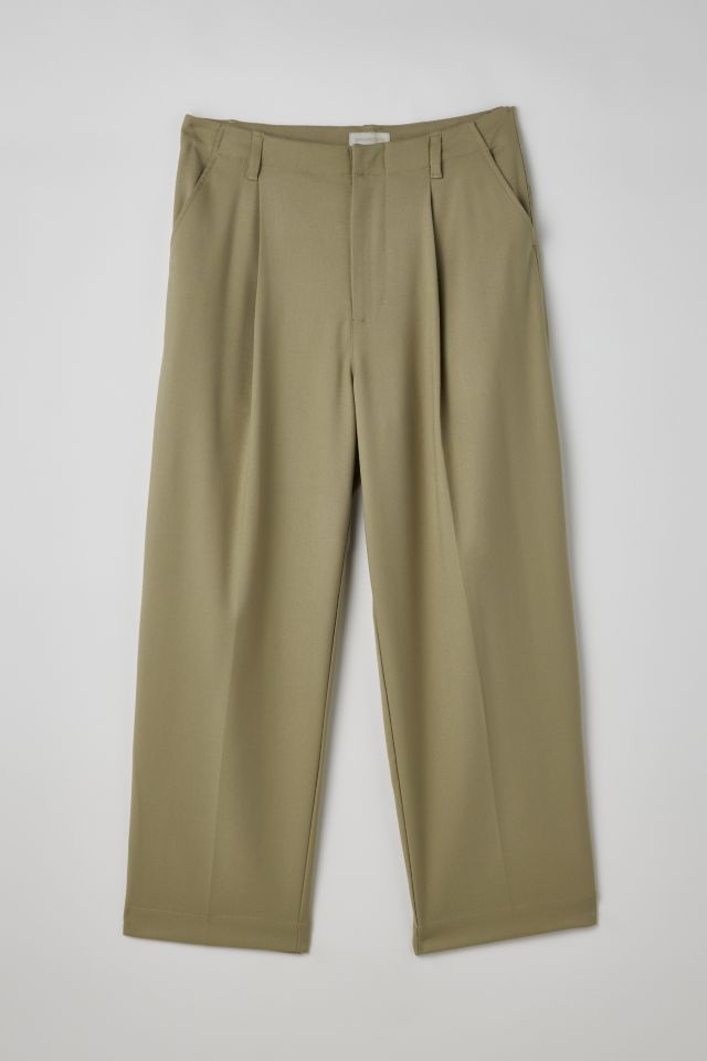 Standard Cloth Jason Pleated Trouser Pant | Urban Outfitters