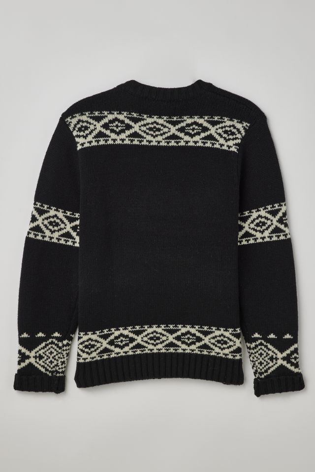 Schott Skull Motif Crew Neck Sweater #2