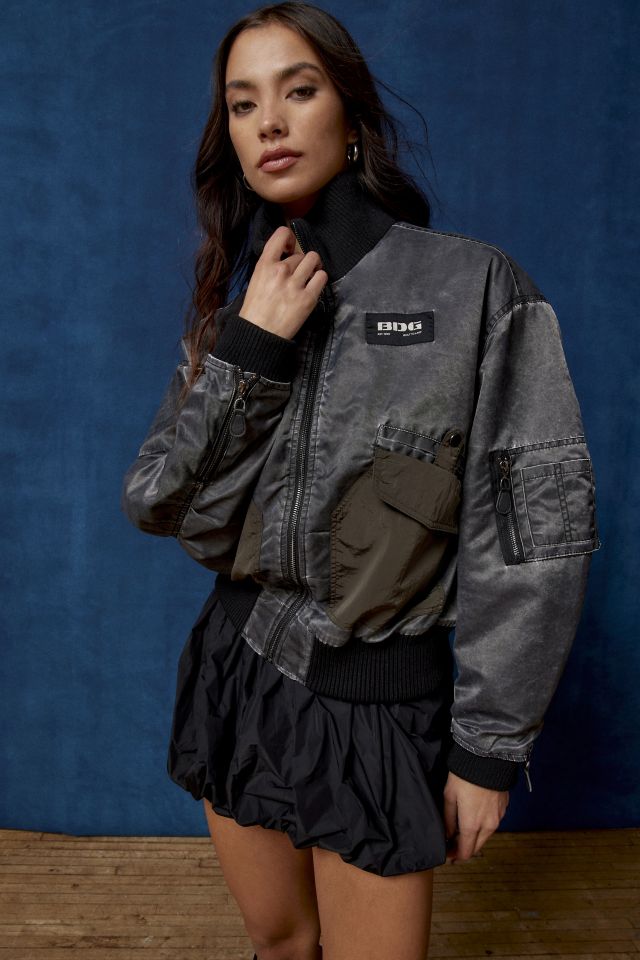 BDG Spliced Bomber Jacket #2