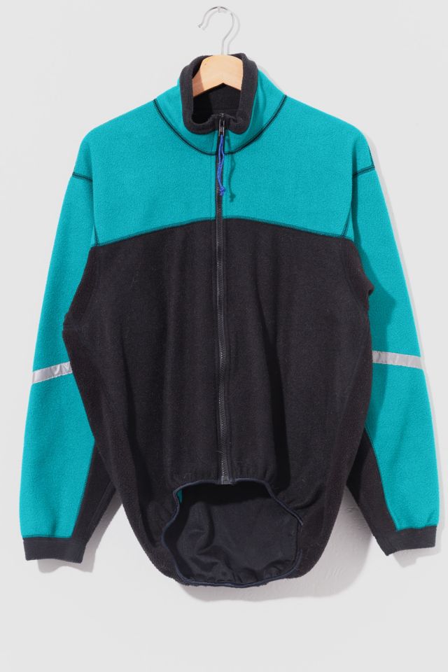Vintage 1990s REI Cycling Two Tone Zipper Fleece Jacket | Urban Outfitters