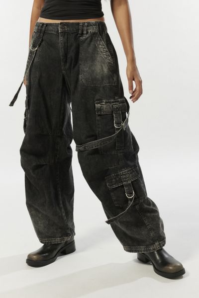 BDG Strappy Balloon Cargo Jean | Urban Outfitters
