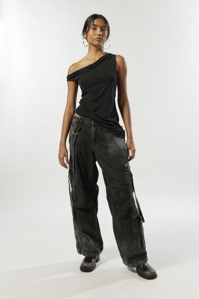 BDG Strappy Balloon Cargo Jean #4