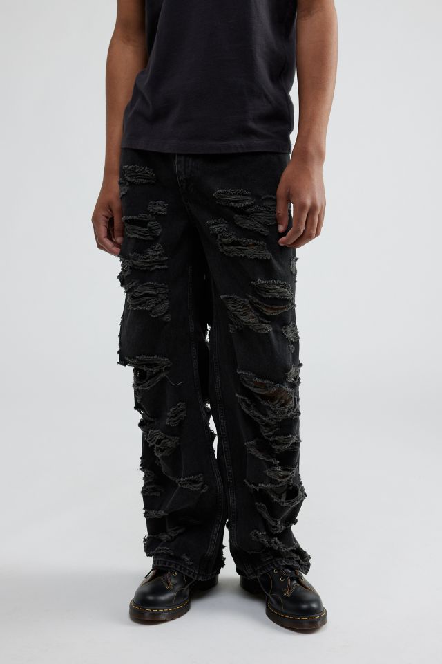 Jaded London baggy skate joggers in grey