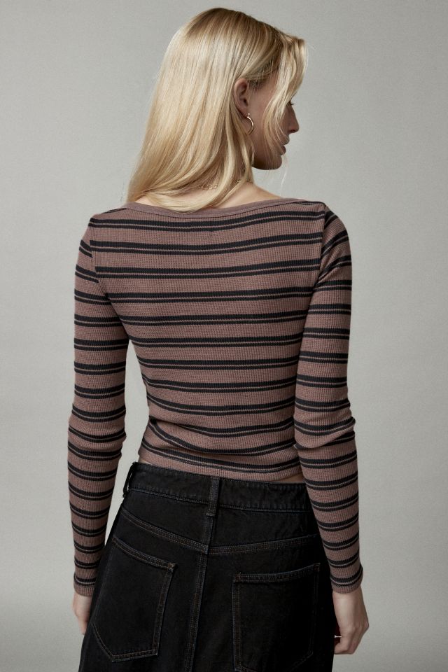 BDG Willow Thermal Long Sleeve Tee #3