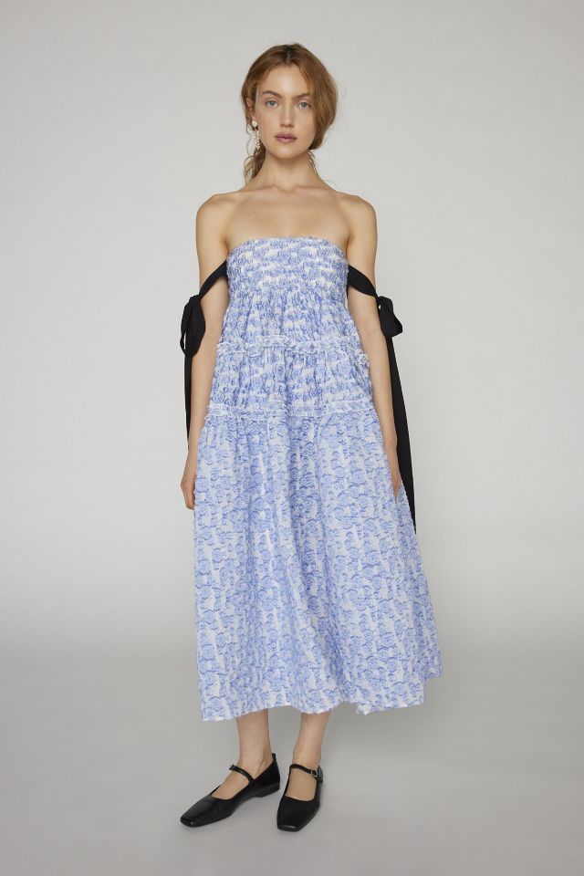 Sister Jane Dream Orchid Floral Midi Dress | Urban Outfitters