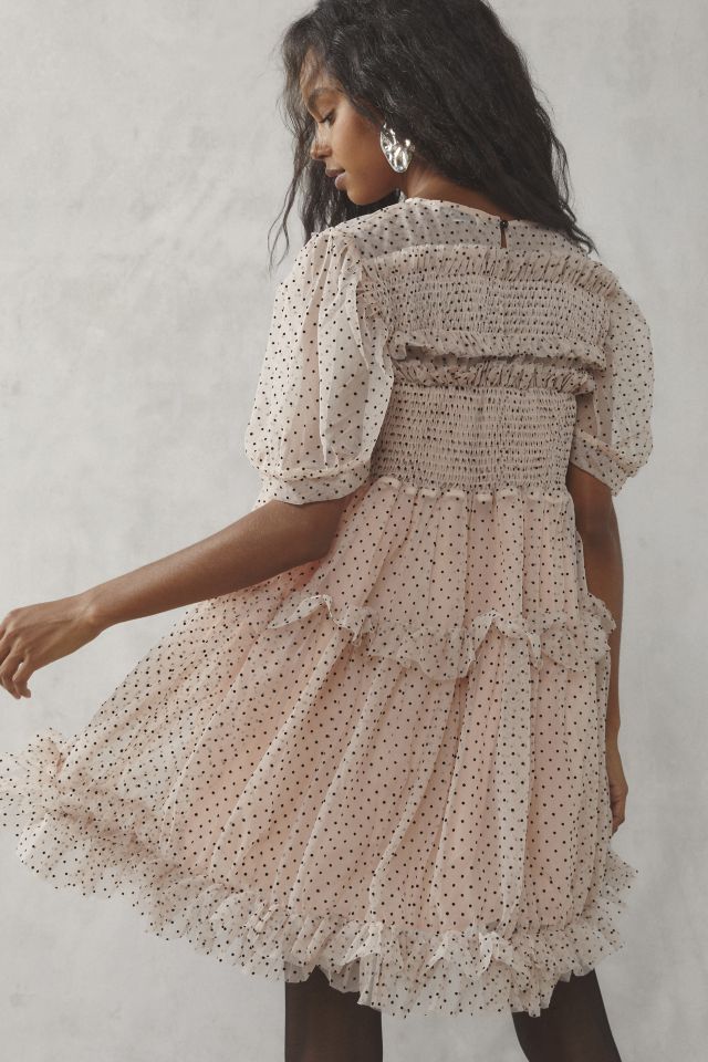 Sister Jane Dream Seahorse Polka Dot Mini Dress #3