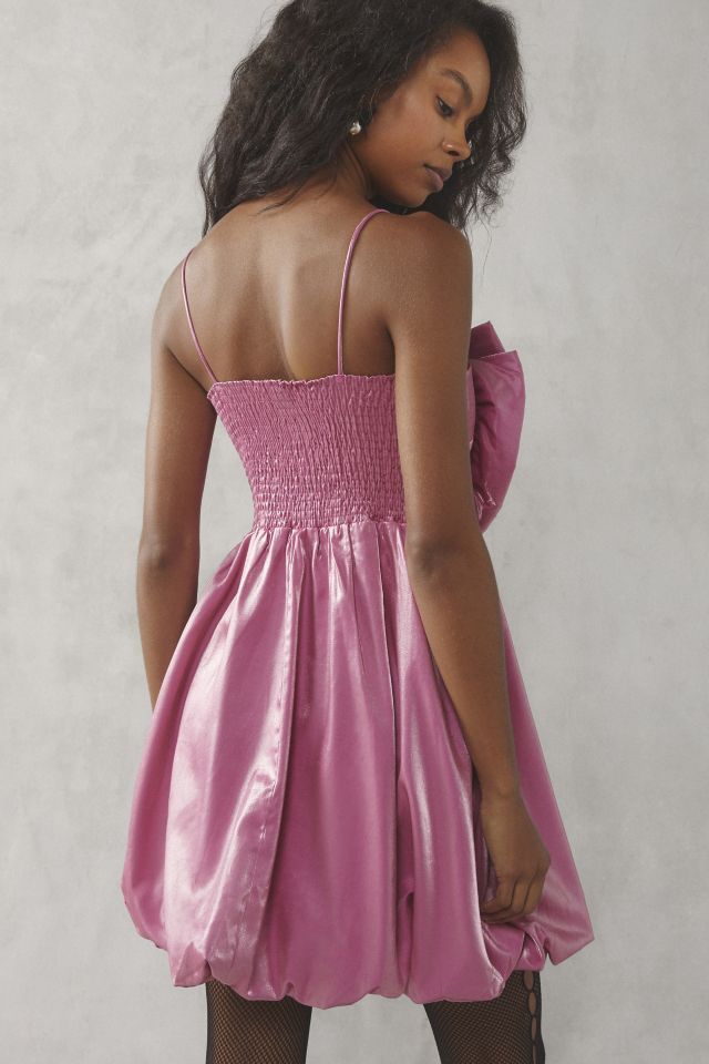 Sister Jane Sea Peony Satin Mini Dress #3