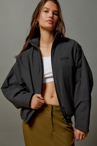 レディース 新品BDG Urban Outfitters ビックサイズフリースジャケット 白