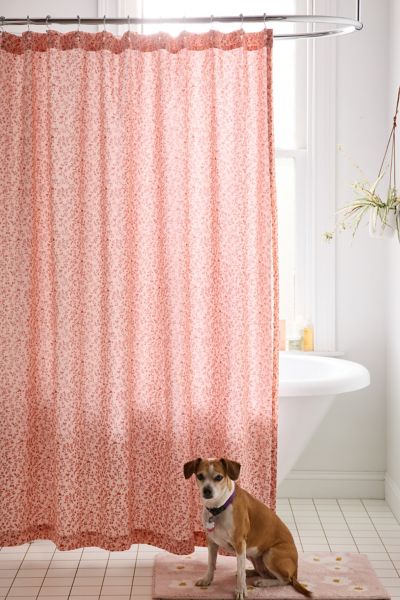 Clarissa Floral Vine Shower Curtain