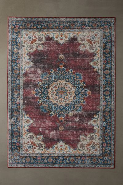 Rhea Medallion Washable Rug