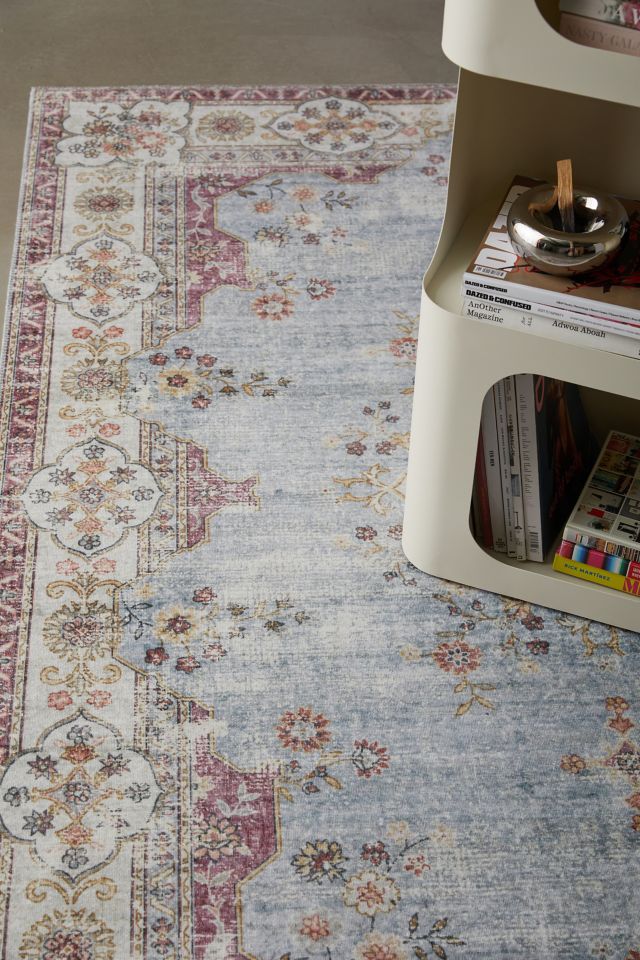 Orion Medallion Washable Rug