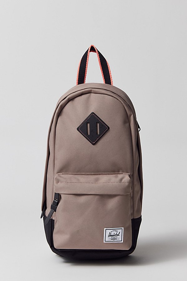 Herschel Supply Co. Heritage Crossbody Shoulder Bag In Mauve, Women's At Urban Outfitters In Brown