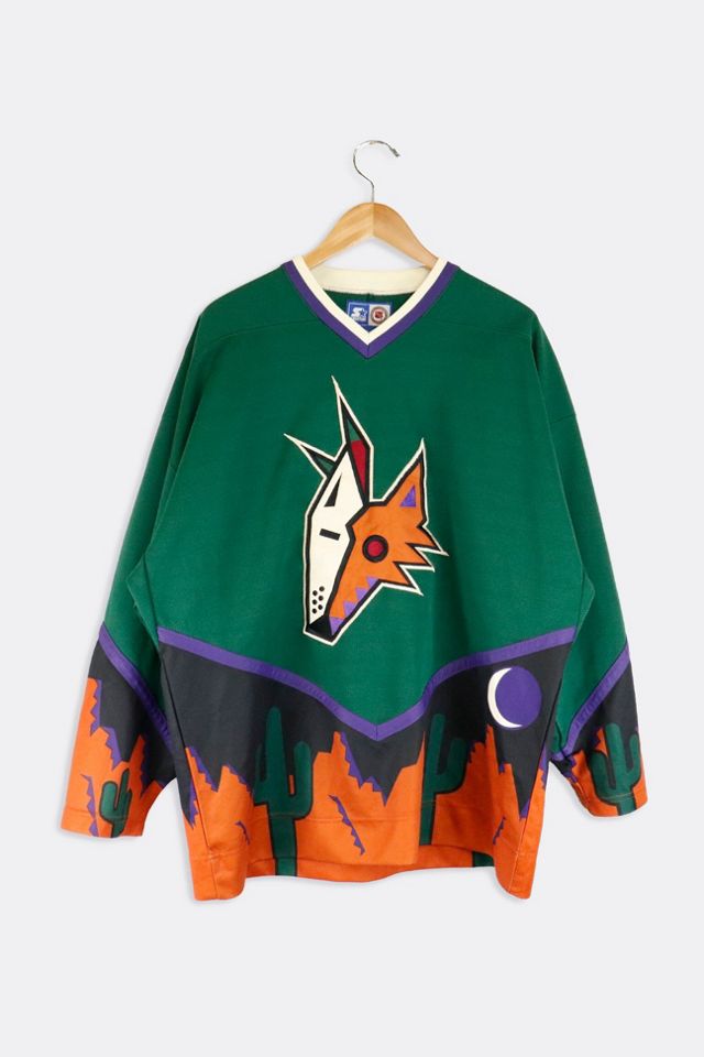 Vintage Authentic Starter NHL Phoenix Arizona Coyotes Hockey Jersey