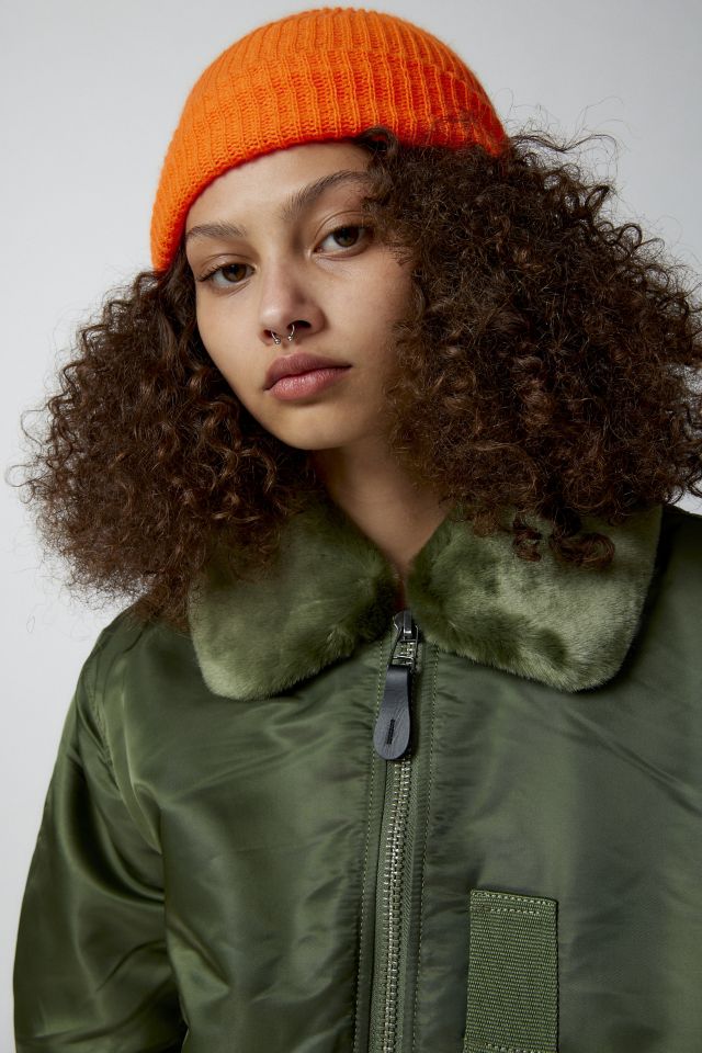 Alpha Industries B15 Faux Fur Collar Bomber Jacket #2