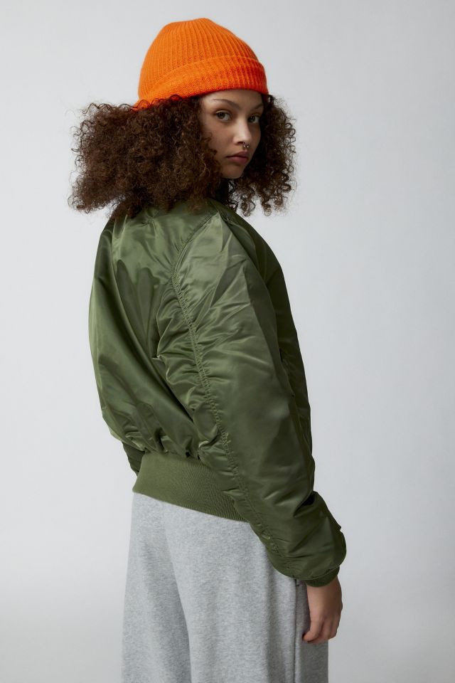 Alpha Industries B15 Faux Fur Collar Bomber Jacket #3