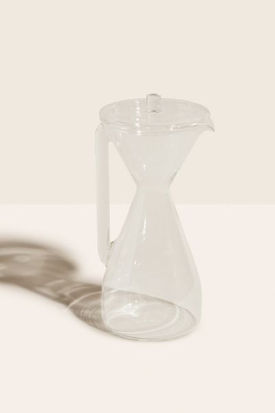 Shop Yield Glass Pour Over Carafe In Clear At Urban Outfitters