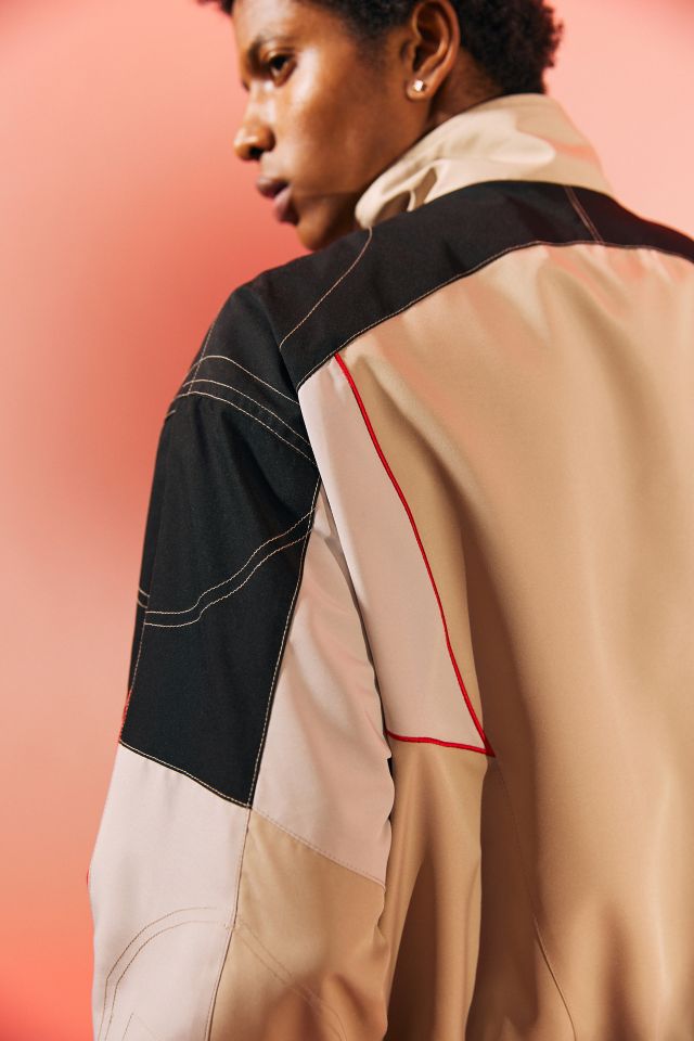 iets frans… Nylon Padded Racer Moto Jacket #2