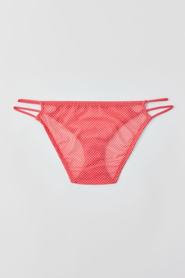 Out From Under Mesh Strappy Cheeky Undie Urban Outfitters 6575