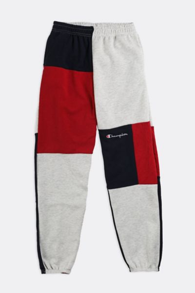 Rework Unisex Champion Patchwork Sweatpants hotsell - Women-S, Men-XS