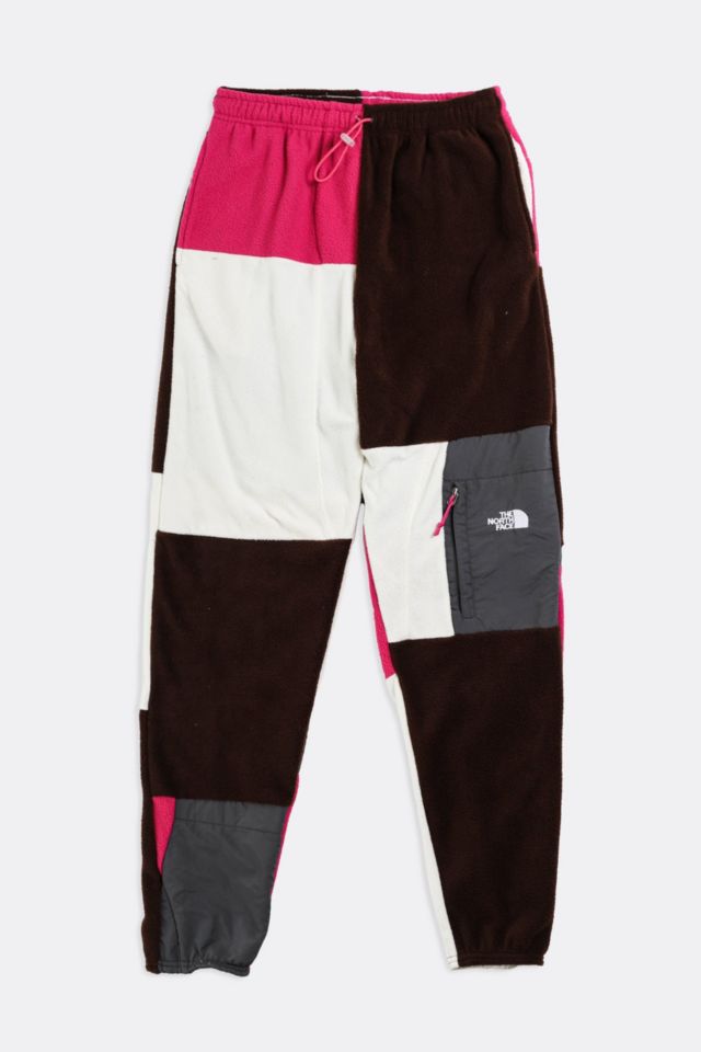 Frankie Collective Rework Patchwork North Face Fleece Pant 025