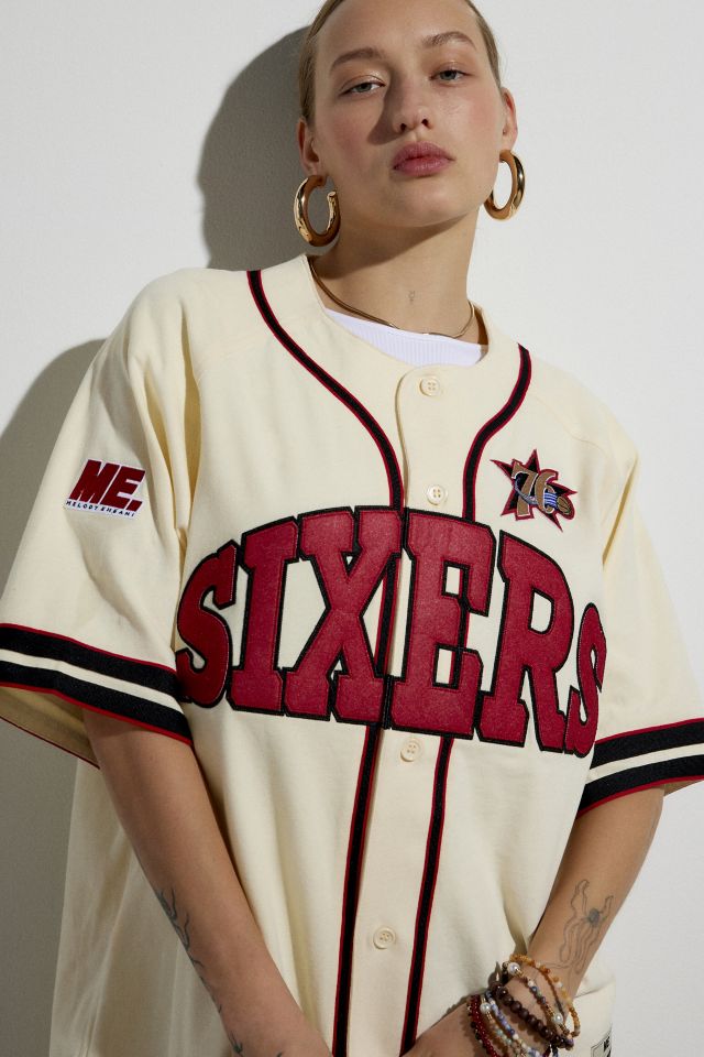 womens oversized baseball jersey