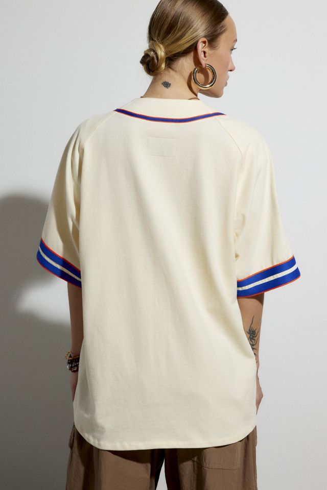 Maillot de Baseball Mitchell & Ness X Melody Ehsani New York Knicks #3
