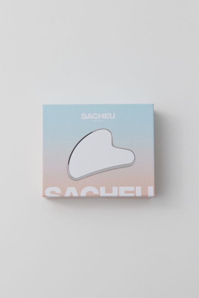 Outil Gua Sha en acier inoxydable Sacheu Beauty #1