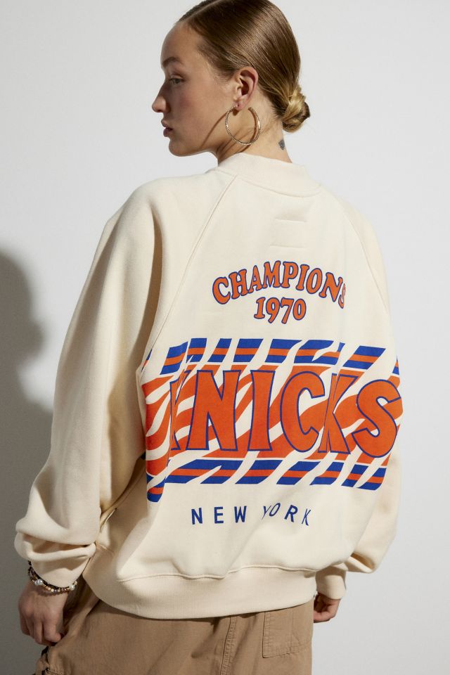 Shop Mitchell & Ness Melody Ehsani Shooting Shirt New York Knicks