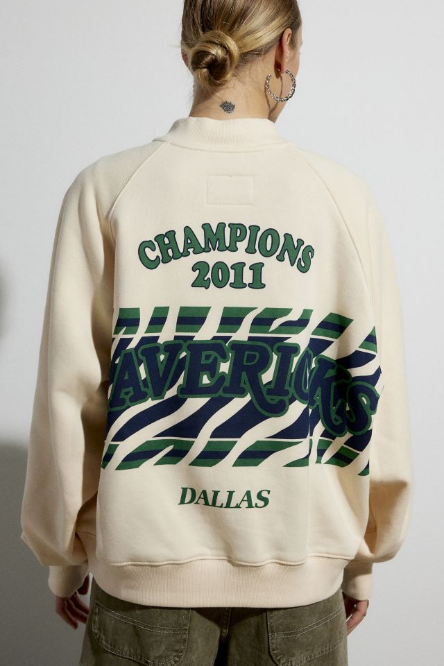 Mitchell & Ness X Melody Ehsani Dallas Mavericks Raglan Pullover Sweatshirt #1