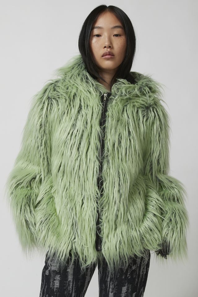 Basic Pleasure Mode X Subculture Tundra Faux Fur Jacket #2