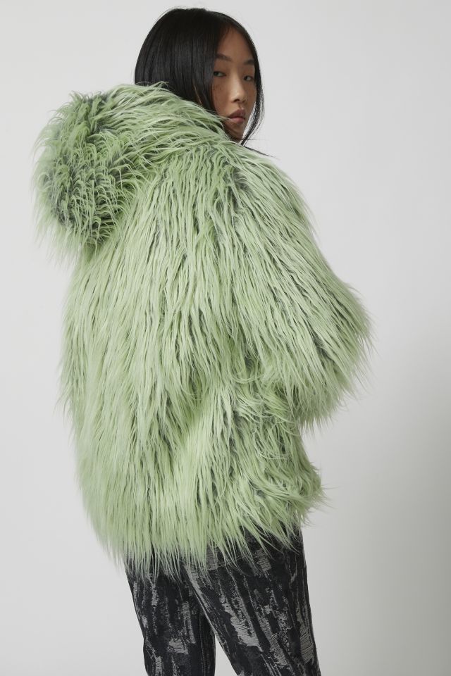 Basic Pleasure Mode X Subculture Tundra Faux Fur Jacket #3