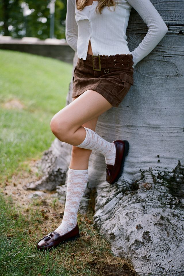 UO Joan Belted Micro Mini Skirt