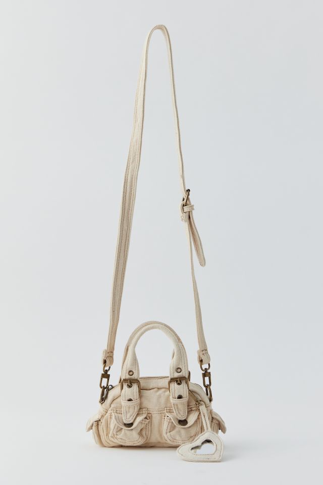 BDG Mini Denim Duffle Charm Crossbody Bag | Urban Outfitters