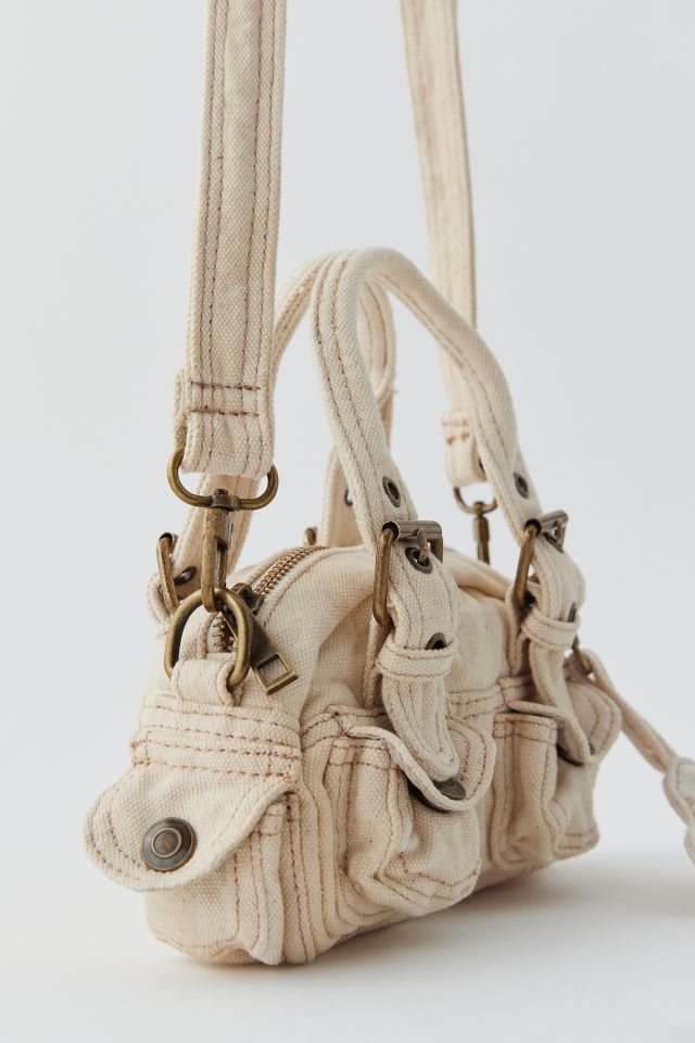 BDG Mini Denim Duffle Charm Crossbody Bag | Urban Outfitters