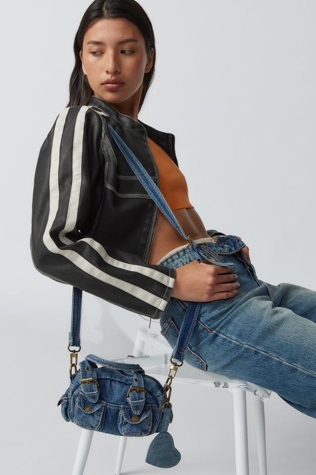 Denim bag on sale